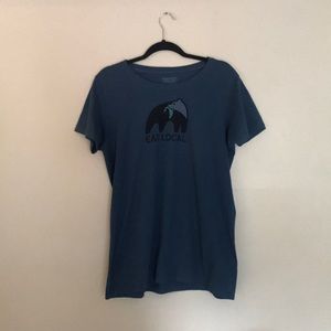 “Eat local” graphic tee by Patagonia